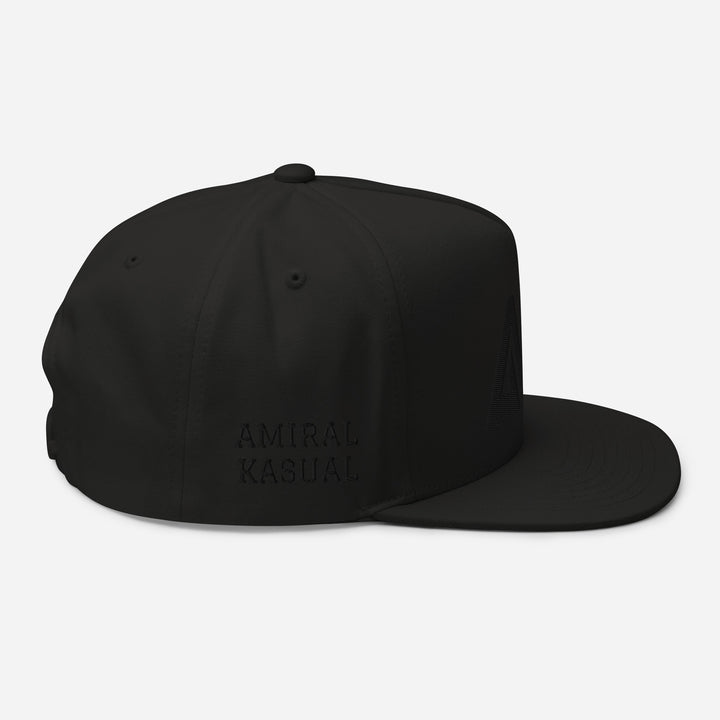 Casquette à Visière Plate profil haut logoR