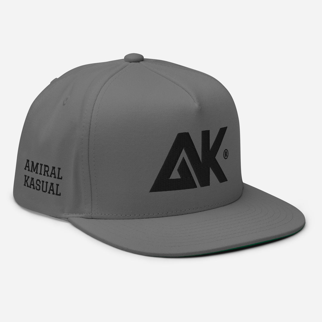 Casquette à Visière Plate profil haut logoR