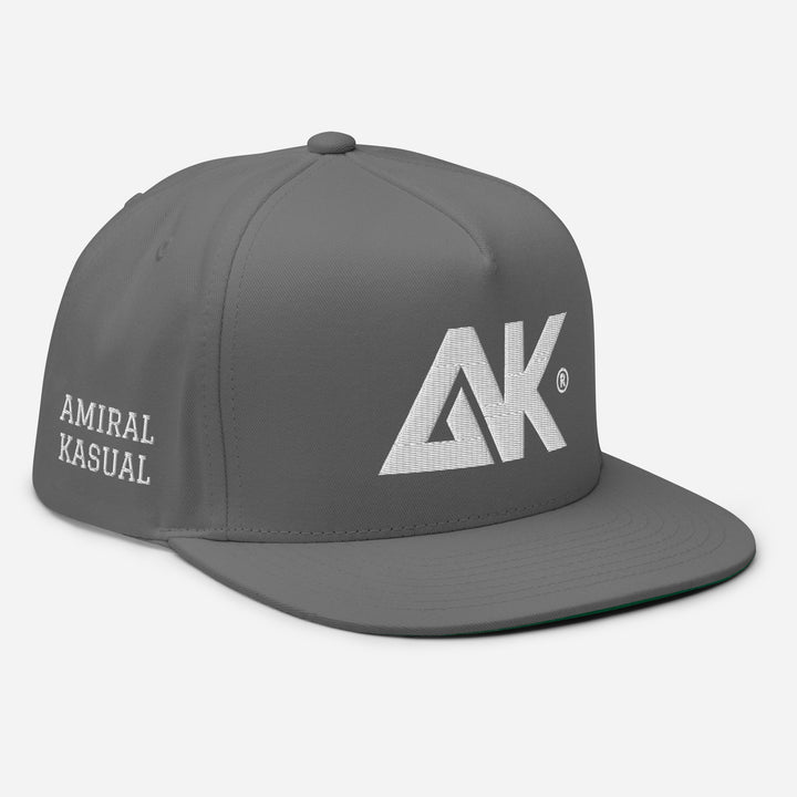 Casquette à Visière Plate profil haut logoR