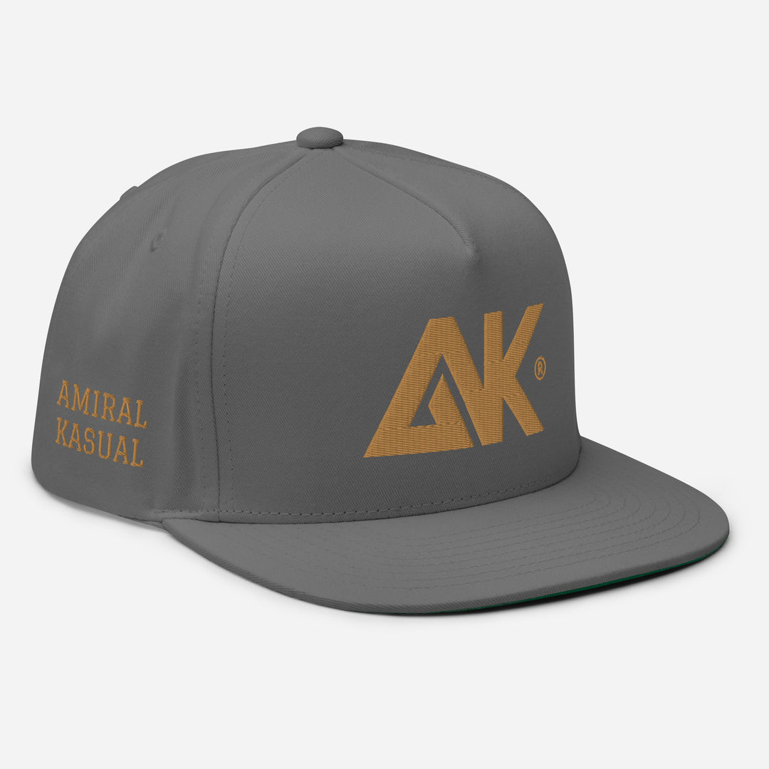 Casquette à Visière Plate profil haut logoR
