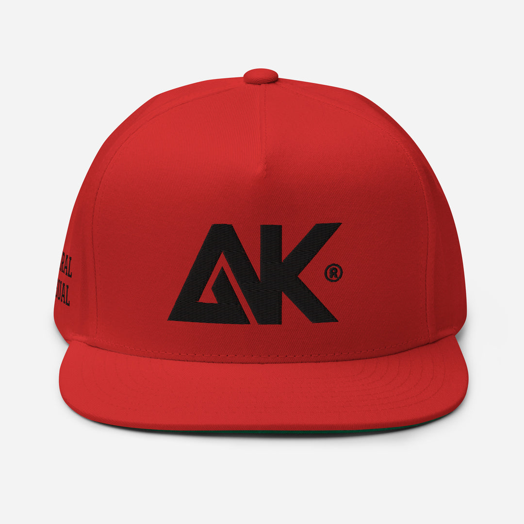 Casquette à Visière Plate profil haut logoR