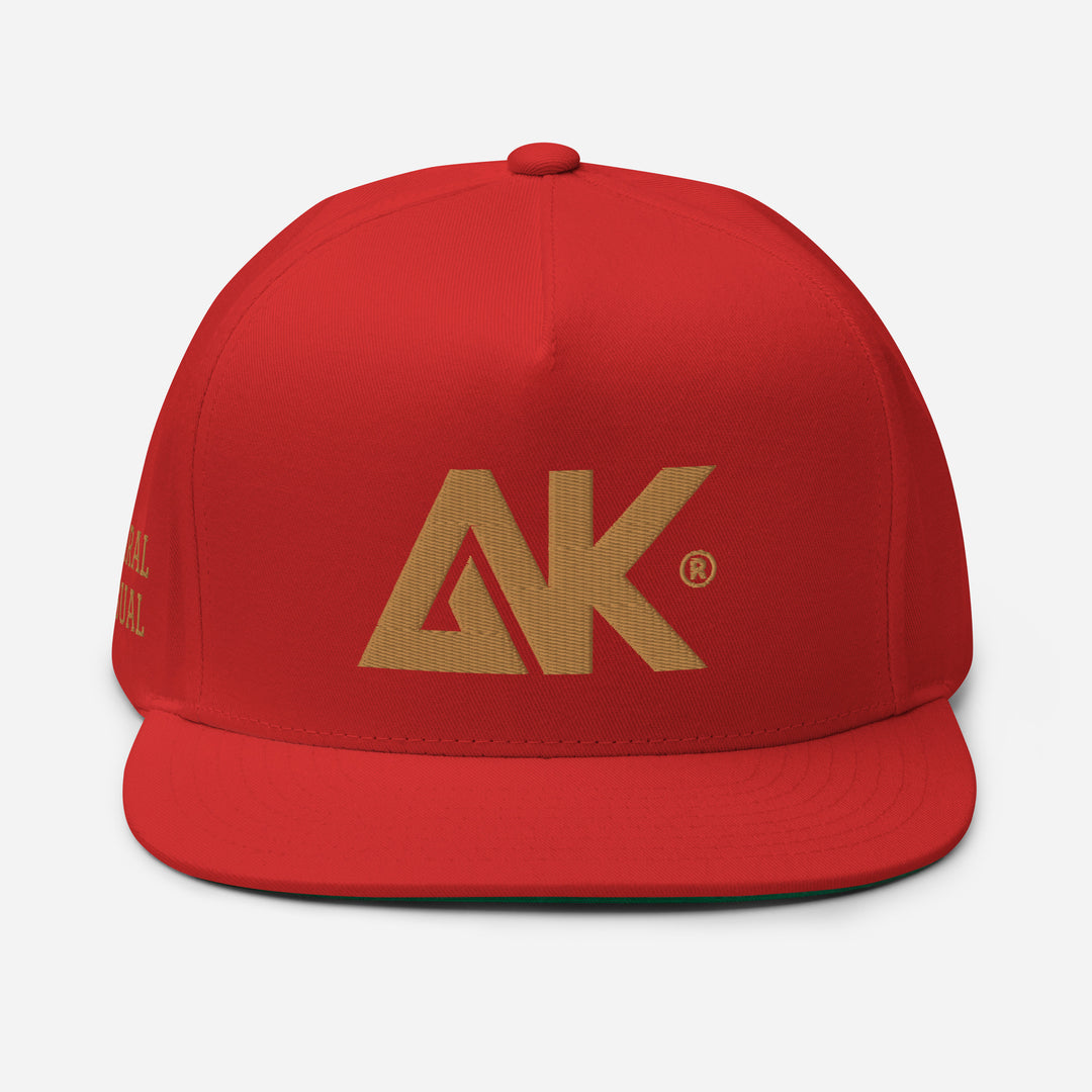 Casquette à Visière Plate profil haut logoR