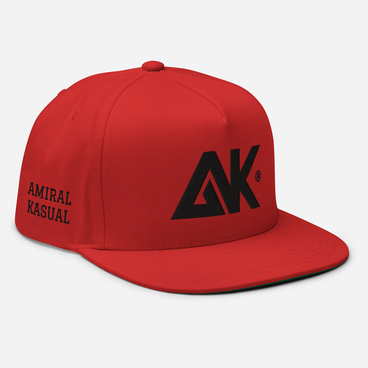 Casquette à Visière Plate profil haut logoR
