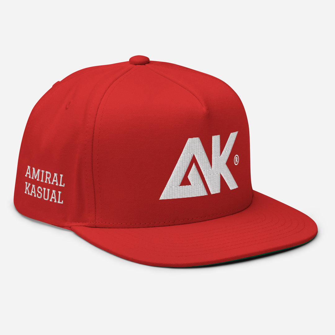 Casquette à Visière Plate profil haut logoR