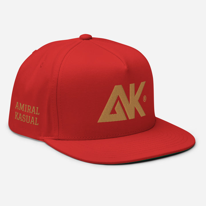 Casquette à Visière Plate profil haut logoR