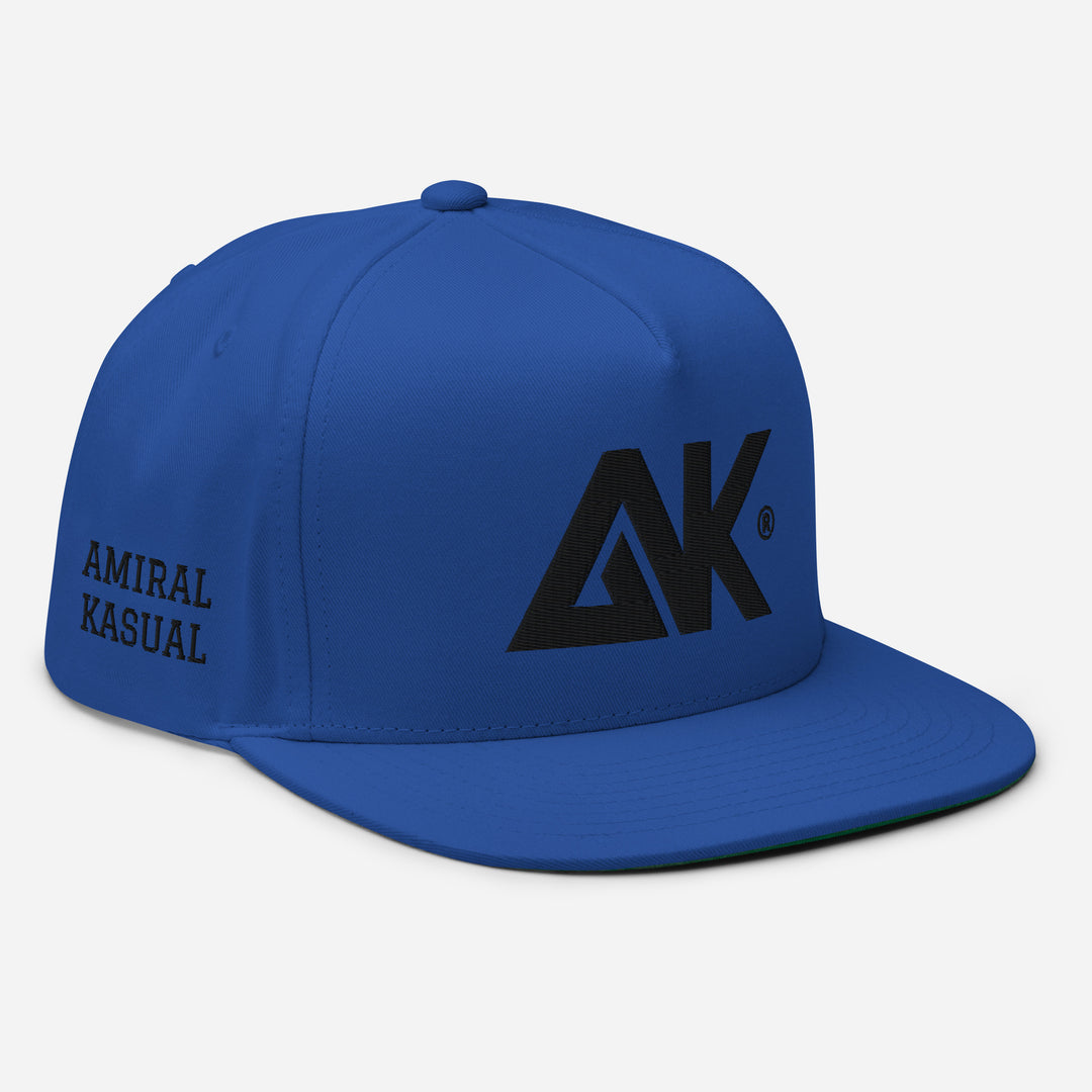 Casquette à Visière Plate profil haut logoR