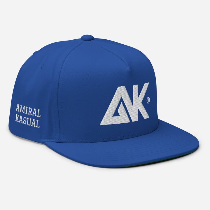 Casquette à Visière Plate profil haut logoR