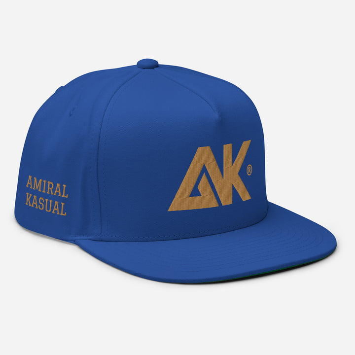 Casquette à Visière Plate profil haut logoR