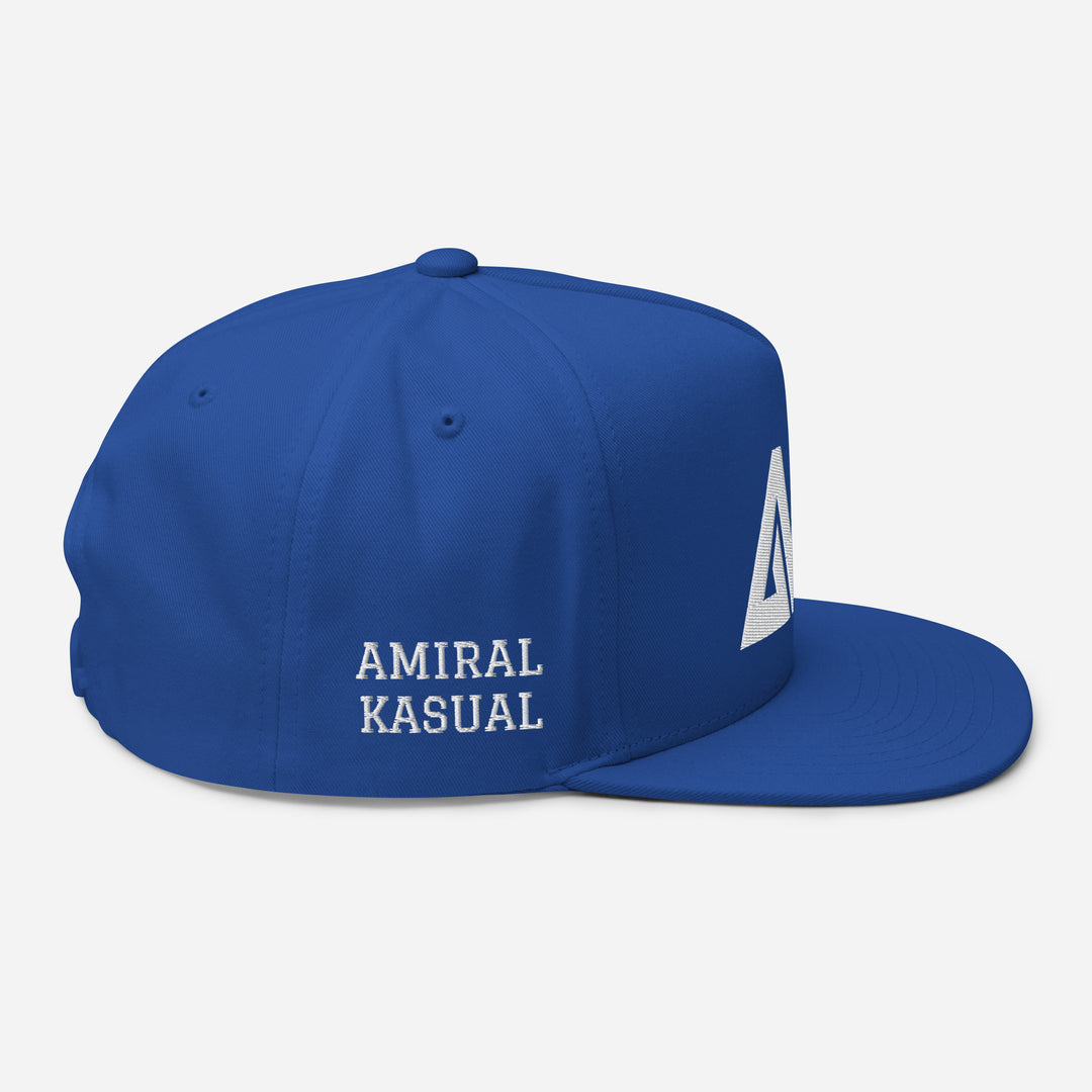 Casquette à Visière Plate profil haut logoR