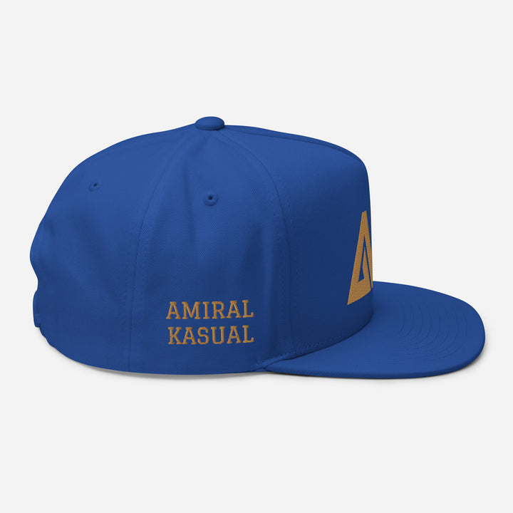 Casquette à Visière Plate profil haut logoR