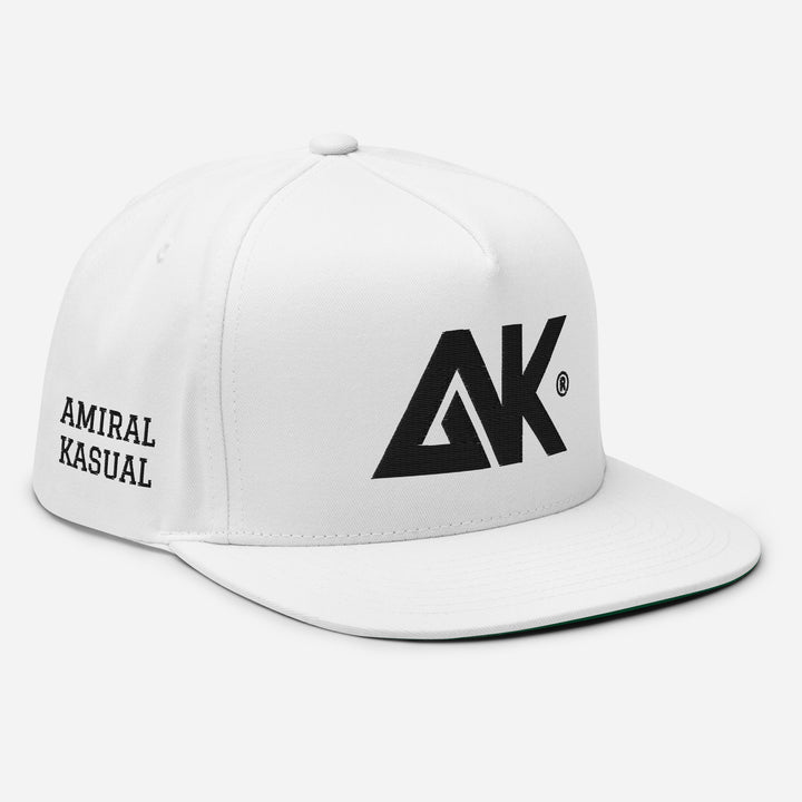 Casquette à Visière Plate profil haut logoR