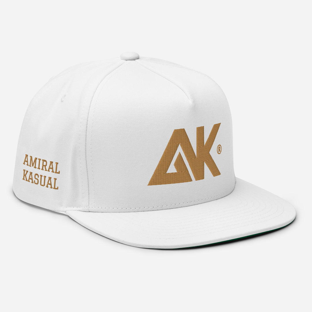 Casquette à Visière Plate profil haut logoR