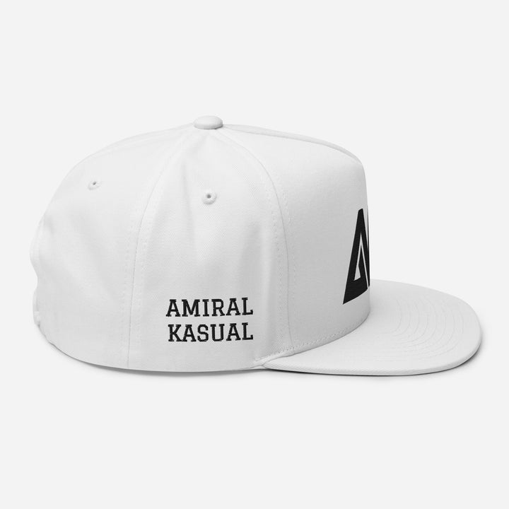 Casquette à Visière Plate profil haut logoR