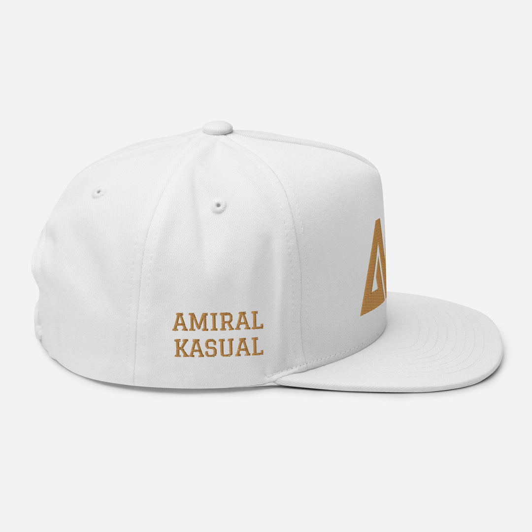 Casquette à Visière Plate profil haut logoR