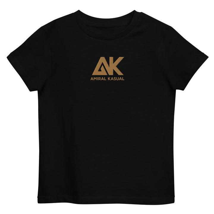 T-shirt classique en coton bio Fille Brodé Authentic