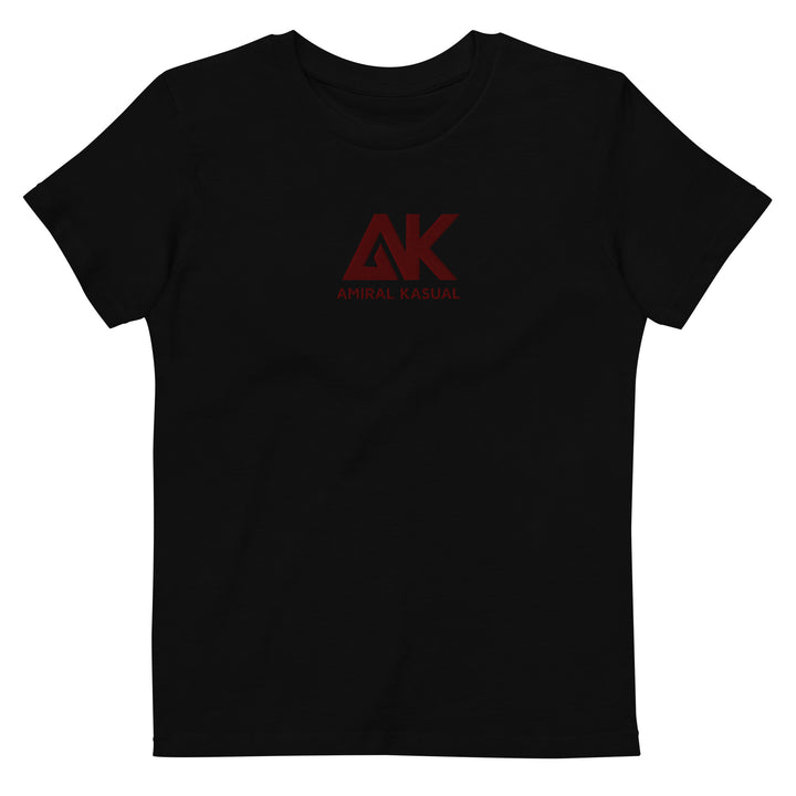 T-shirt classique en coton bio Garçon Brodé Authentic