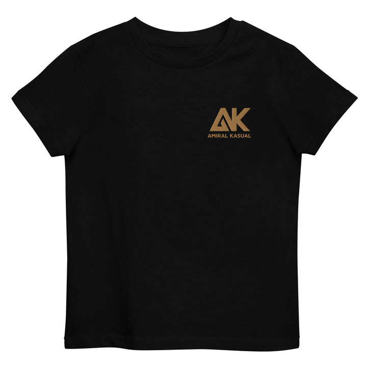 T-shirt classique en coton bio Fille Brodé Authentic