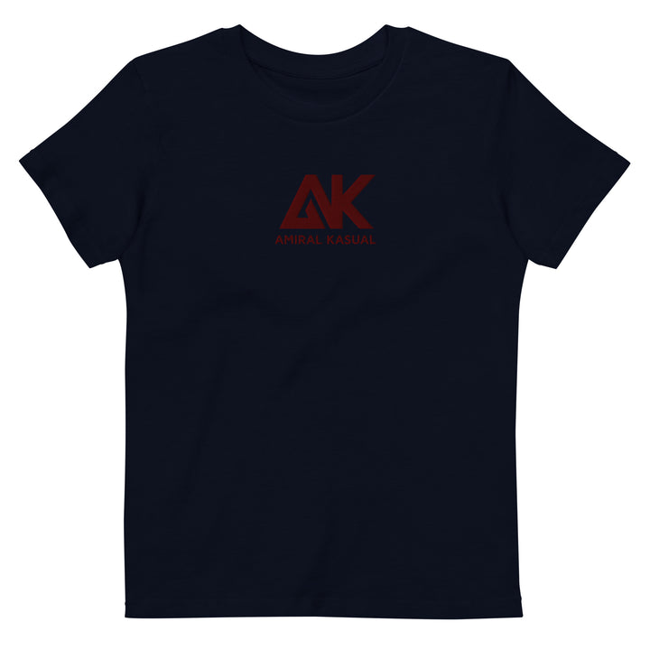 T-shirt classique en coton bio Garçon Brodé Authentic