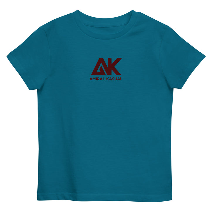 T-shirt classique en coton bio Garçon Brodé Authentic