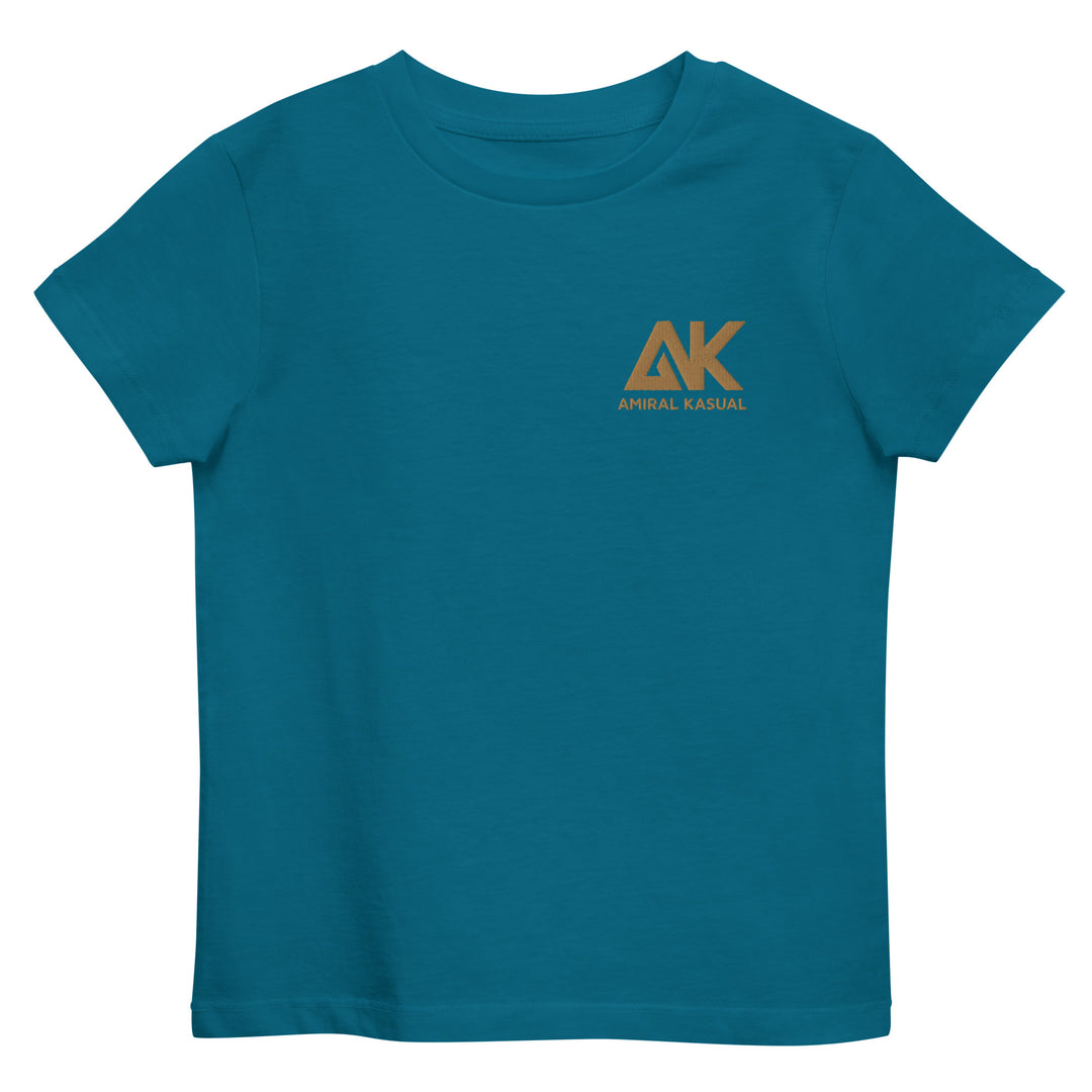 T-shirt classique en coton bio Fille Brodé Authentic