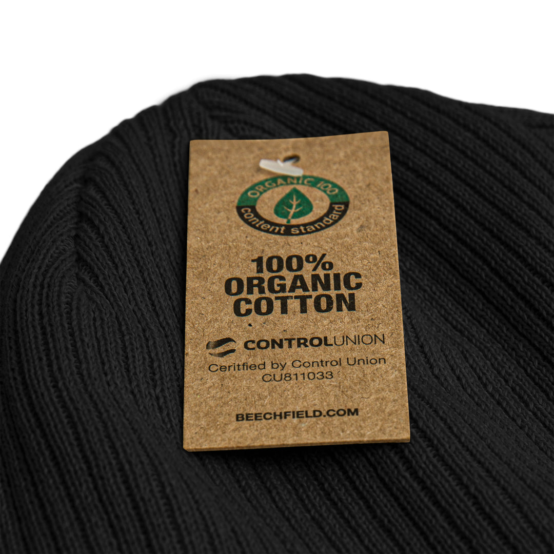Bonnet tricoté 100 % coton biologique Authentic