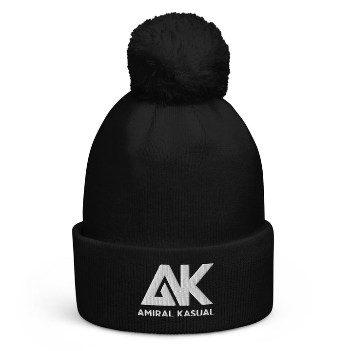Bonnet Tricot double à pompon Authentic